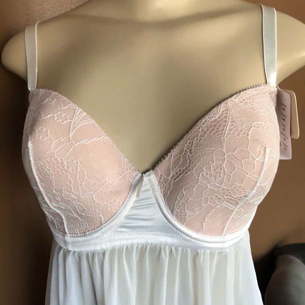 Parfait plus chemise slip lingerie bra nightgown - Picture 2 of 8